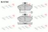 FTE BL1273A2 Brake Pad Set, disc brake